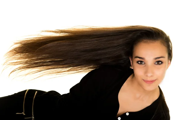 Jovem menina bonita — Fotografia de Stock