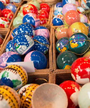 çeşitli Noel süsleri