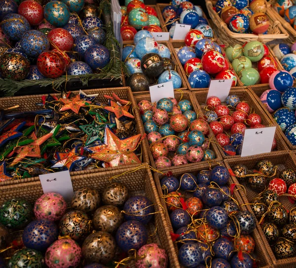 Varie decorazioni natalizie — Foto Stock