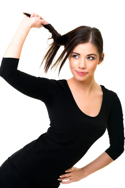 Joven bailarina moderna posando —  Fotos de Stock