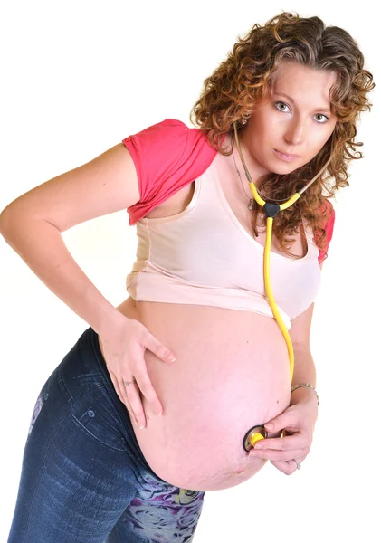 Beautiful pregnant woman — Stock Photo, Image