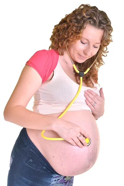 Beautiful pregnant woman — Stock Photo, Image