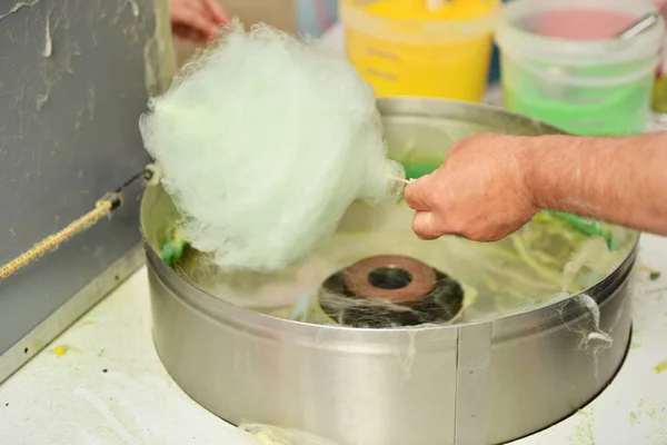 Candy floss machine — Stock Photo, Image