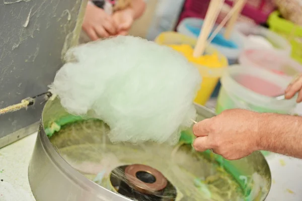 Candy floss machine — Stock Photo, Image