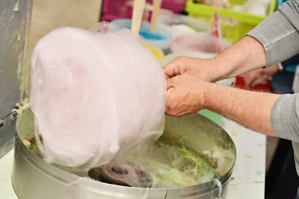 Zuckerwatte-Maschine — Stockfoto