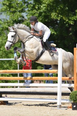 gösteri atlayarak at