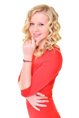 sarışın seksi kadın kılığında