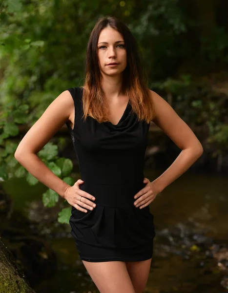 Woman Enjoying Nature — Stock Photo, Image