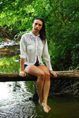 Güzel bir kadının portresi