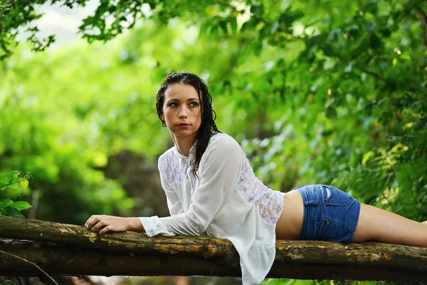 Güzel bir kadının portresi