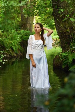 güzel gelin portresi