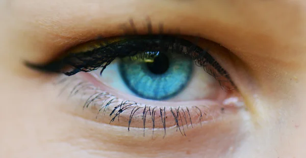 Obraz ludzkiego oka — Zdjęcie stockowe