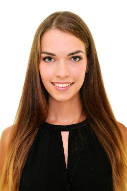 Genç güzel kadın.