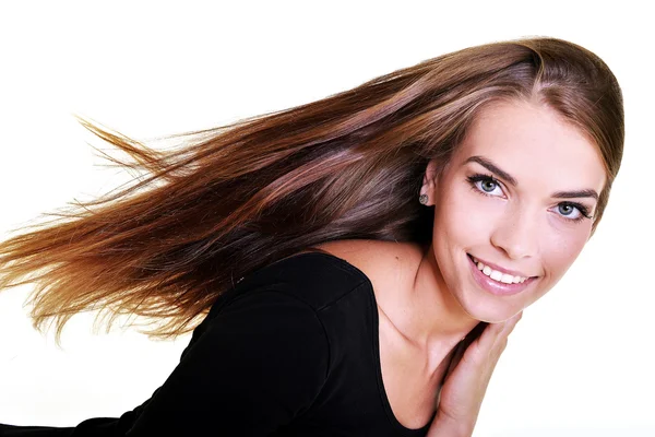 Jovem mulher bonita — Fotografia de Stock