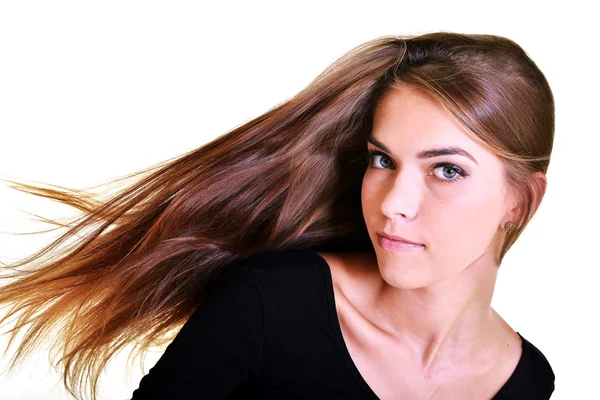 Jovem mulher bonita — Fotografia de Stock