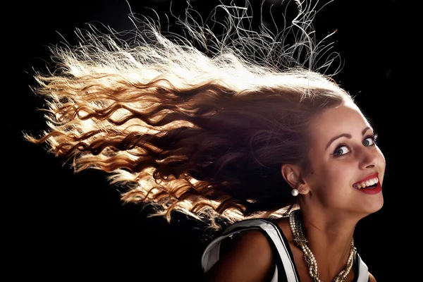 Portrait of young woman — Stock Photo, Image