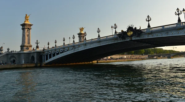 Paris, seine Nehri Köprüsü — Stok fotoğraf