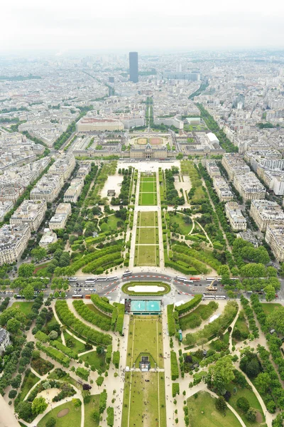 Gród Paryż z Eiffel — Zdjęcie stockowe