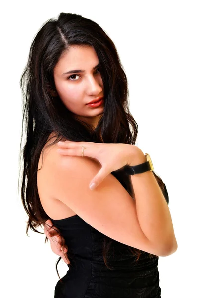 Portrait of young woman — Stock Photo, Image