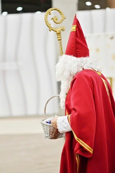 St. Nicholas thinks — Stock Photo, Image