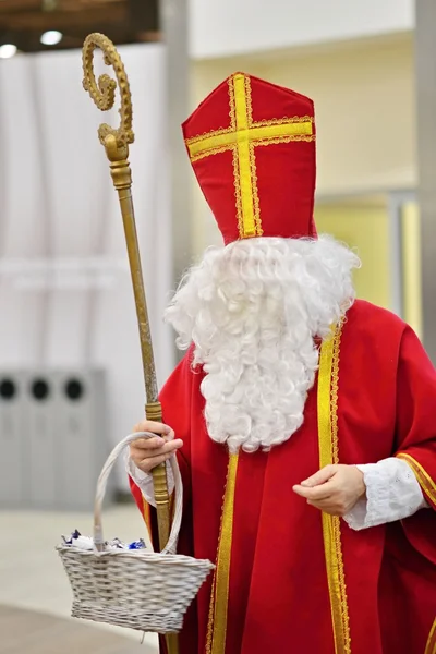 St. Nicholas thinks — Stock Photo, Image