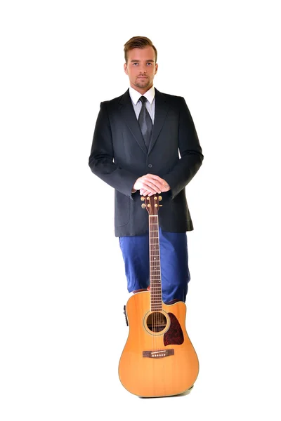 Guitar Teacher isolated — Stock Photo, Image