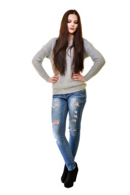 iş kadın portresi .