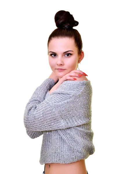 Hermosa mujer posando — Foto de Stock