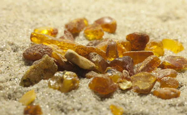 Raw amber — Stock Photo, Image