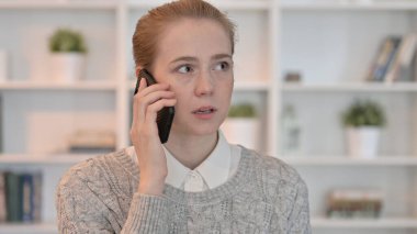 Telefonda Konuşan Kadın, İş Konuşan Kadın