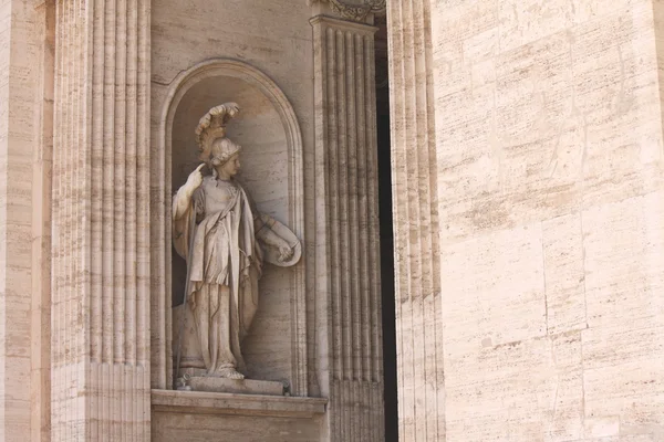 Città del Vaticano. Basilica. Frammenti di Piazza San Pietro. Italia, Roma . — Foto Stock