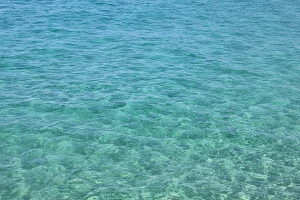 Transparent sea water of the Mediterranean Sea — Stock Photo, Image