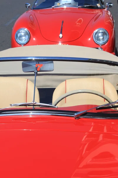 NAPLES - JUNE 30: Exhibition Porsche 911 car outdoors in Naples, June 30, 2016. Italy. — Stock Photo, Image