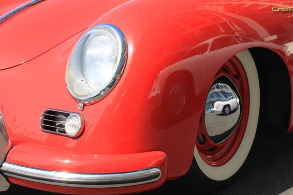 Napoli - 30 Haziran: Fuar Porsche 911 araba açık havada, Napoli, 30 Haziran 2016. İtalya.