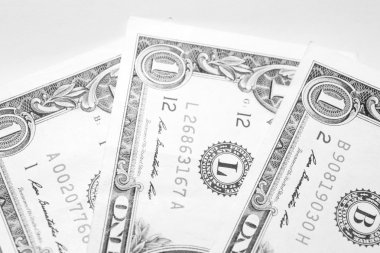 Bir Amerikan dolar faturaları bir arka plan üzerinde