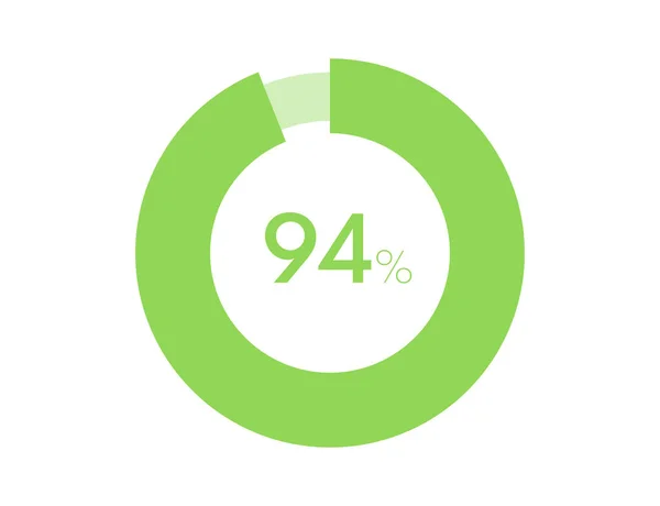 Diagramas Círculo Infográficos Vetor Percentagem Pronto Para Usar Para Web —  Vetores de Stock