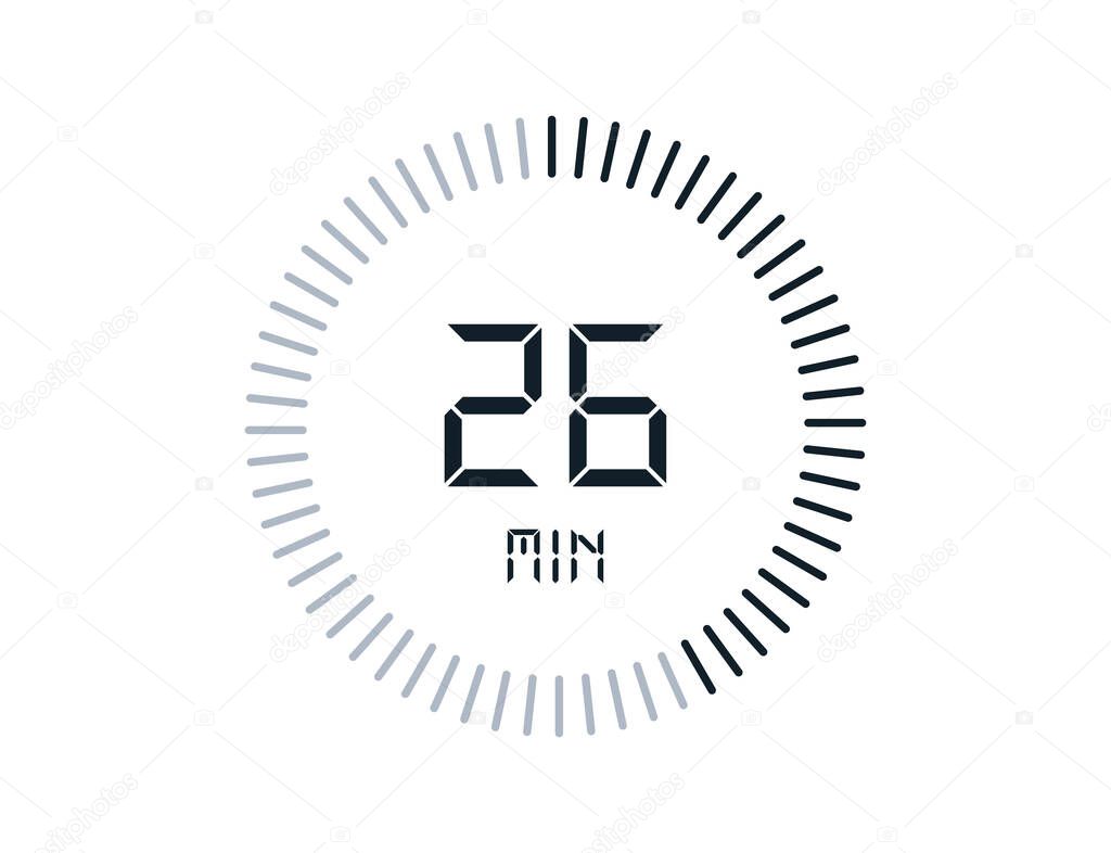 26 minutes timers Clocks, Timer 26 min icon