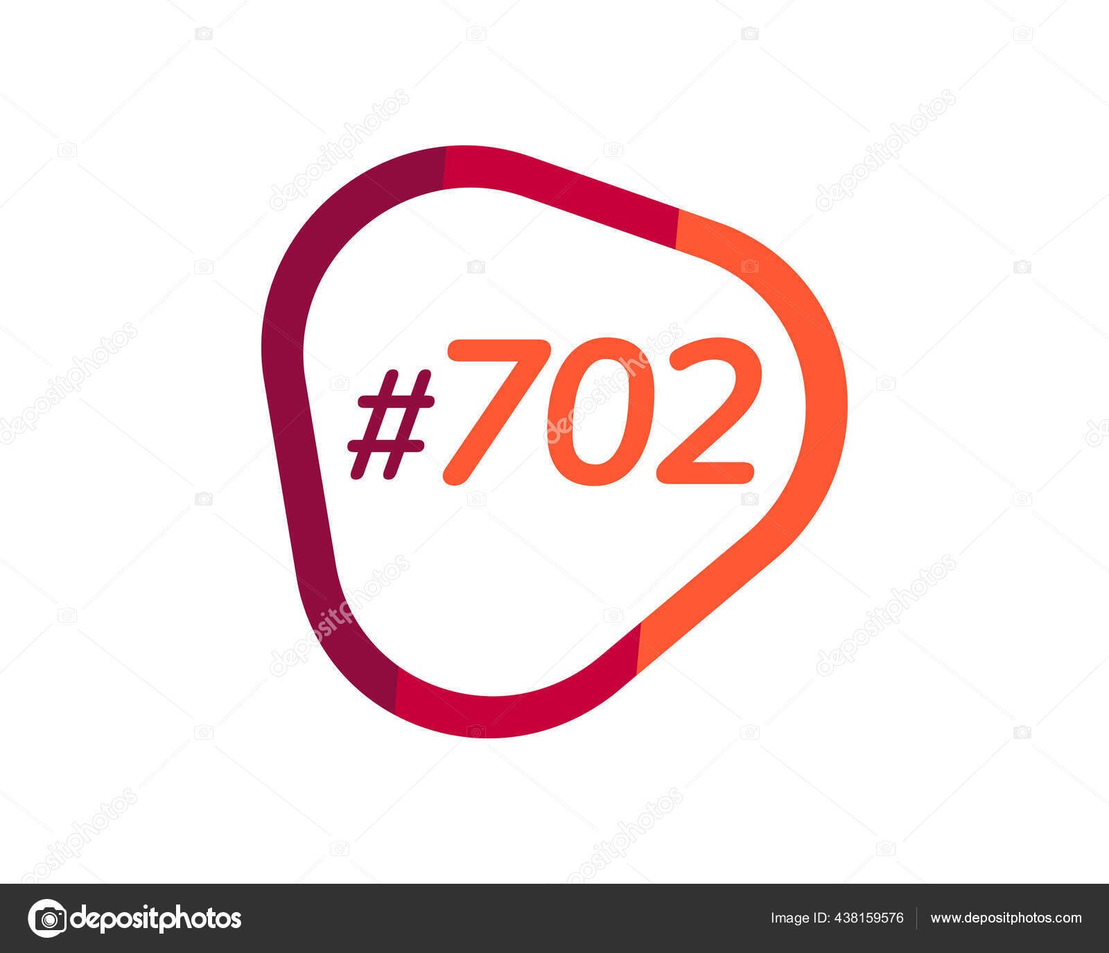 Number 702 Image Design 702 Logos ⬇ Vector Image by © RubelHossain | Vector  Stock 438159576