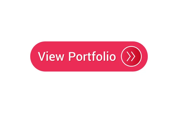 Zobrazit Tlačítko Portfolio Zobrazit Ikonu Portfolio — Stockový vektor