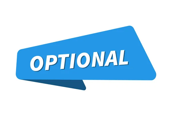 Imagem Opcional Ilustração Vetorial Banner Opcional — Vetor de Stock