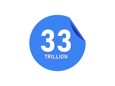 Mavi etiket üzerinde 33 trilyon metin