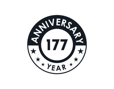 177. yıl dönümü rozet tasarımı