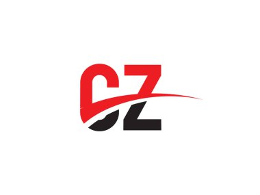 CZ Harf İlk Logo Tasarımı Şablonu