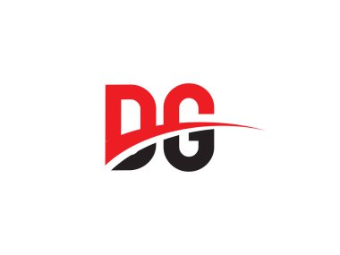 DG Harf İlk Logo Tasarım Şablonu