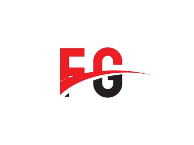 FG Harf İlk Logo Tasarım Şablonu