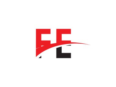 FE Harfi İlk Logo Tasarımı Şablonu