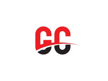GC Harf İlk Logo Tasarım Şablonu