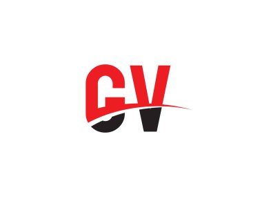GV Harf İlk Logo Tasarımı Şablonu