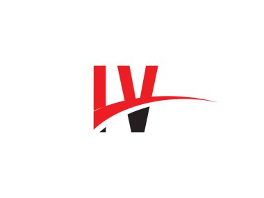 IV Harf İlk Logo Tasarımı Şablonu