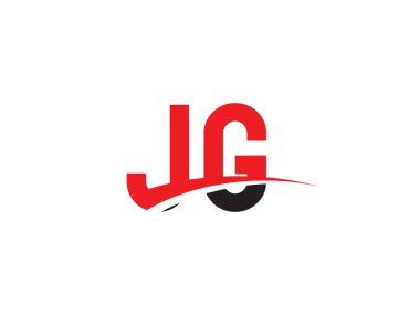 JG Harf İlk Logo Tasarımı Şablonu